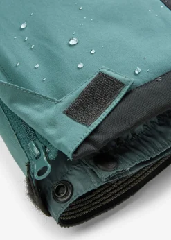 Mujer bonprix bonprix Pantalón térmico funcional de esquí con tirantes desmontables, material impermeable y corte recto