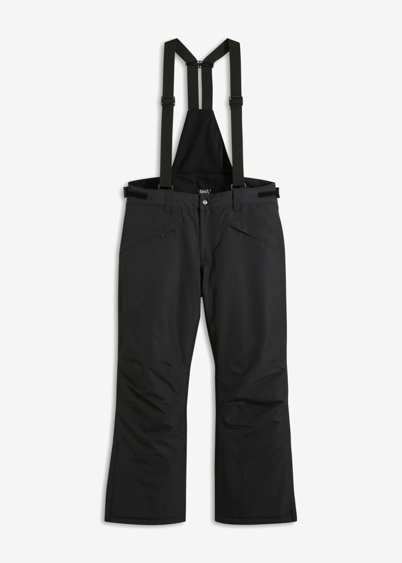 bonprix bonprix Ropa Térmica|Outdoor>Pantalón térmico impermeable con tirantes Negro