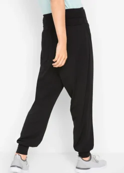 Mujer bonprix bonprix Pantalones bombachos con banda de silicona en la cintura