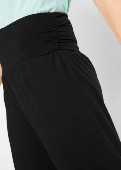 Mujer bonprix bonprix Pantalones bombachos con banda de silicona en la cintura