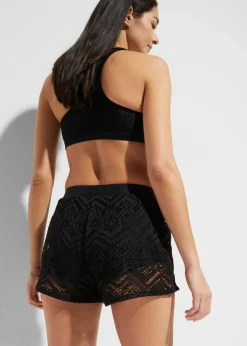 Mujer bonprix bonprix Pantalones de baño con encaje