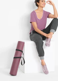 Mujer bonprix bonprix Pantalones deportivos con cintura en contraste