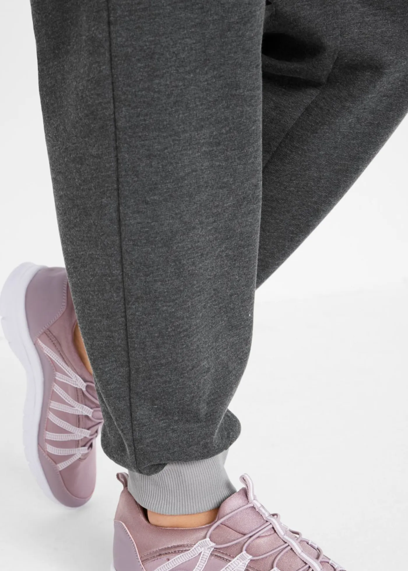 Mujer bonprix bonprix Pantalones deportivos con cintura en contraste