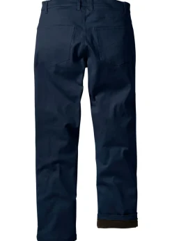 bonprix bonprix Ropa Térmica|Outdoor>Pantalones térmicos, elásticos y rectos de corte regular Azul marino