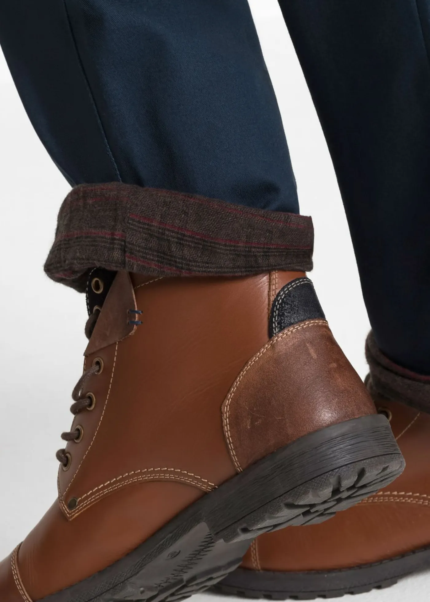 bonprix bonprix Ropa Térmica|Outdoor>Pantalones térmicos, elásticos y rectos de corte regular Azul marino