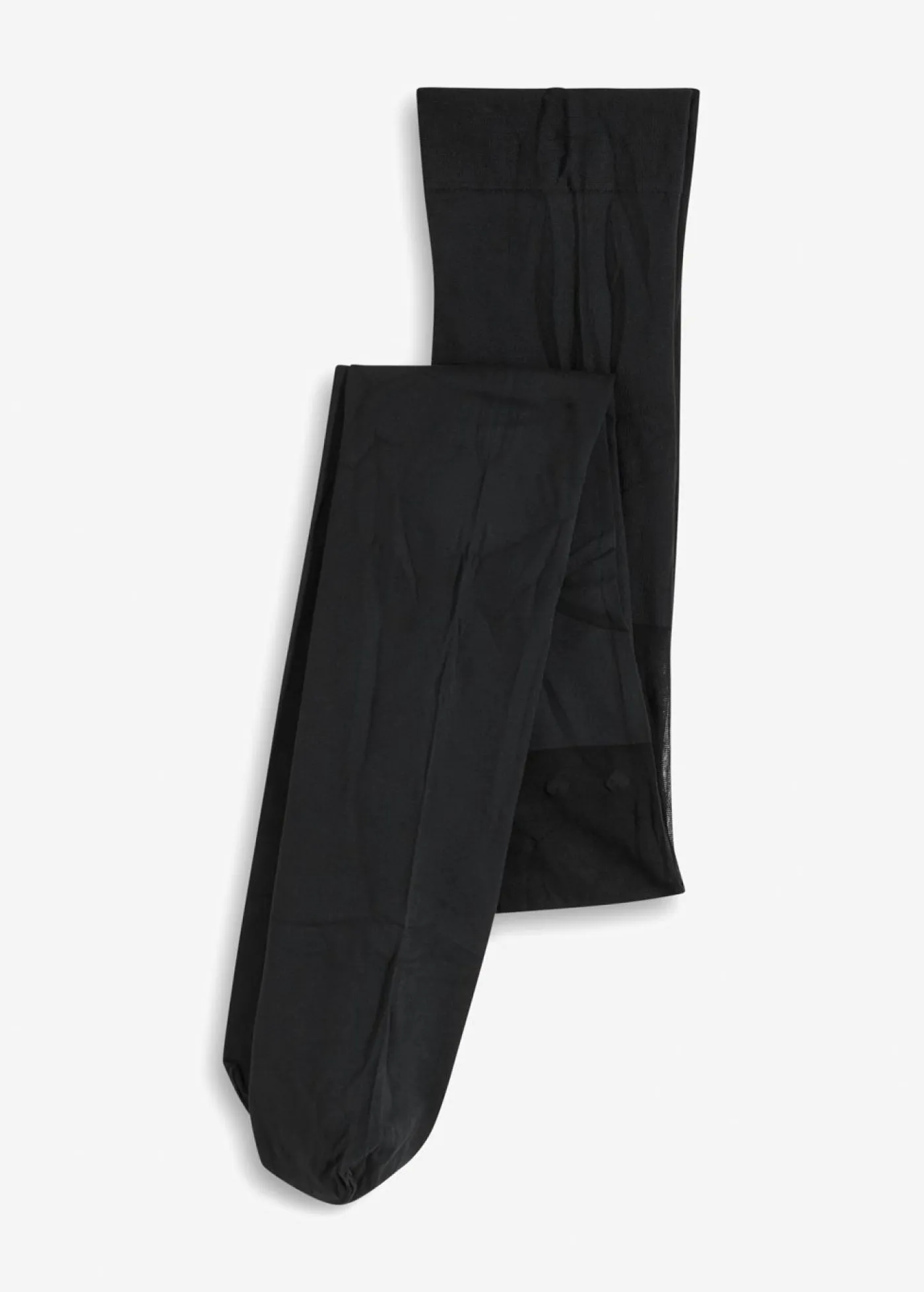 bonprix bonprix Medias, Panties Y Calcetines>Pantis de 70 den con corazones y diseño por encima de la rodilla Negro