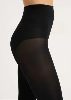 Mujer bonprix bonprix Pantis moldeadores opacos de 80 den con control de abdomen y cinturilla cómoda