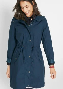 bonprix bonprix Chaquetas Y Abrigos>Parka con capucha Azul marino