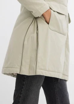 Mujer bonprix bonprix Parka de invierno ancha, con capucha y forro polar