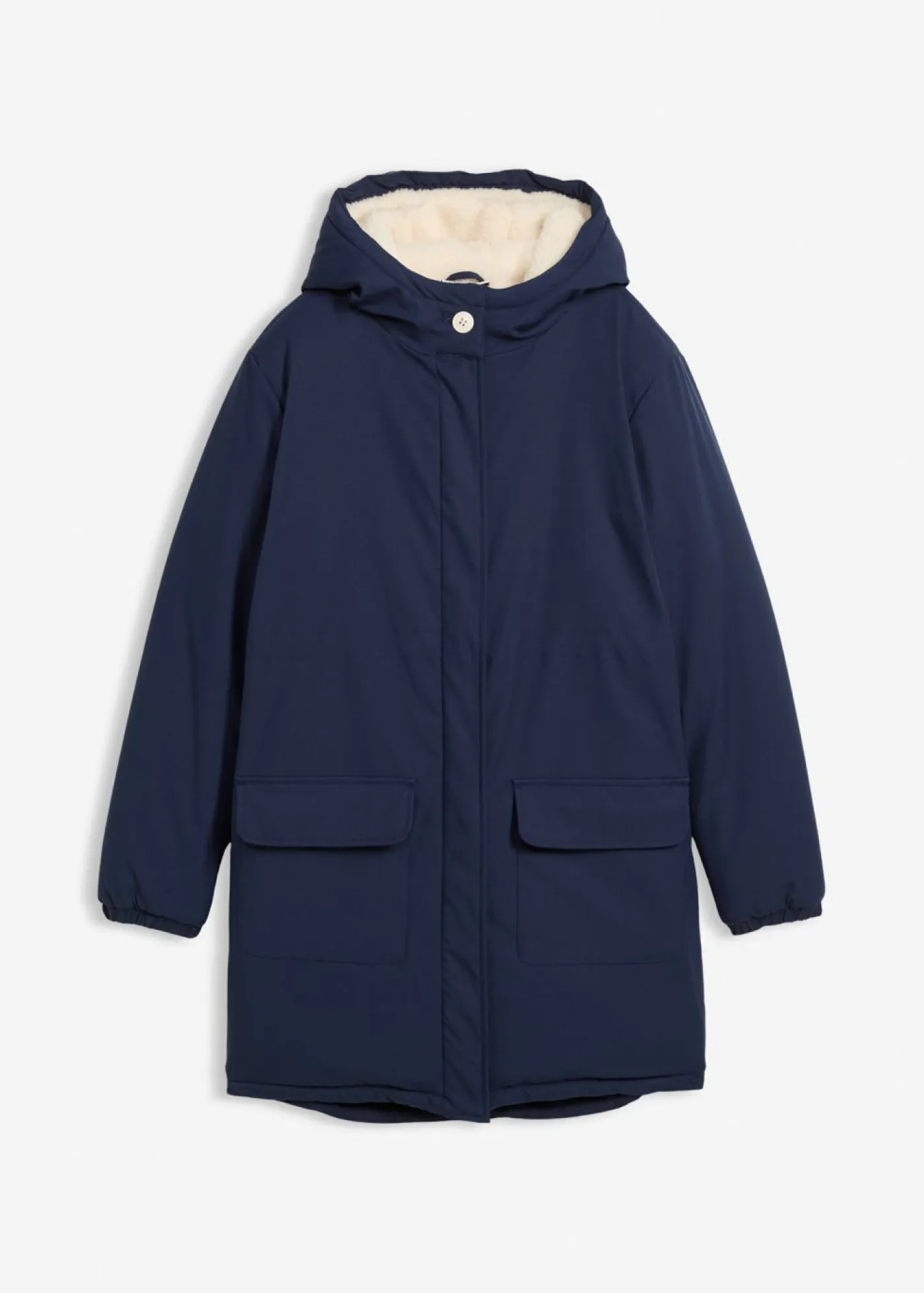 Niños bonprix bonprix Parka de invierno con forro de peluche, repelente al agua