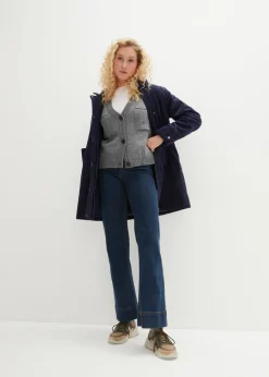 Mujer bonprix bonprix Parka de pana con forro suave