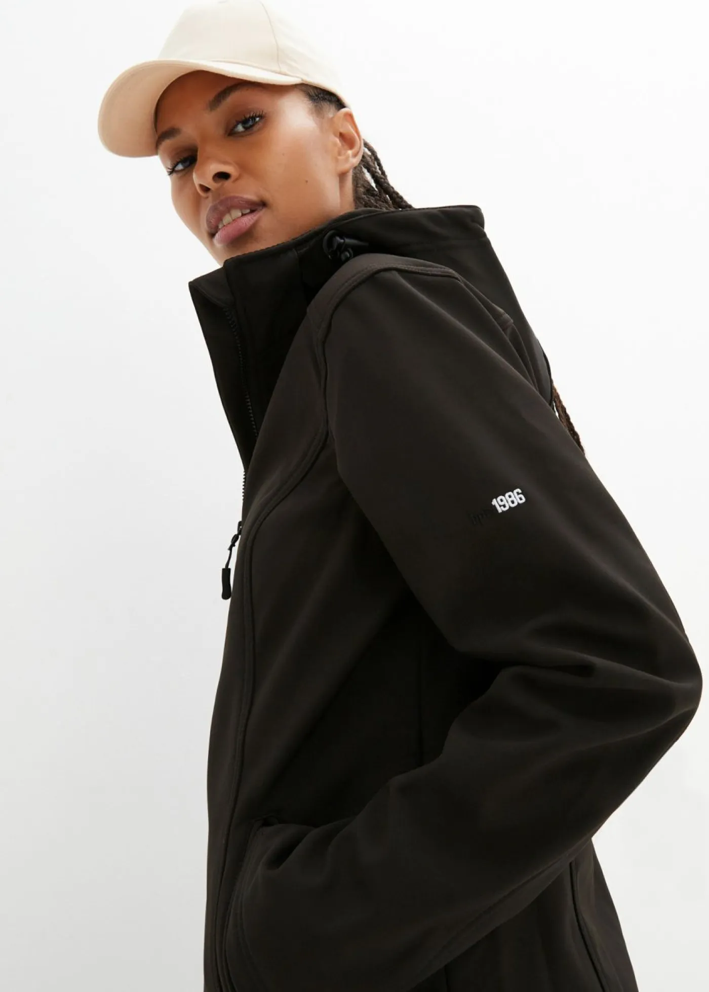 Mujer bonprix bonprix Parka de softshell repelente al agua