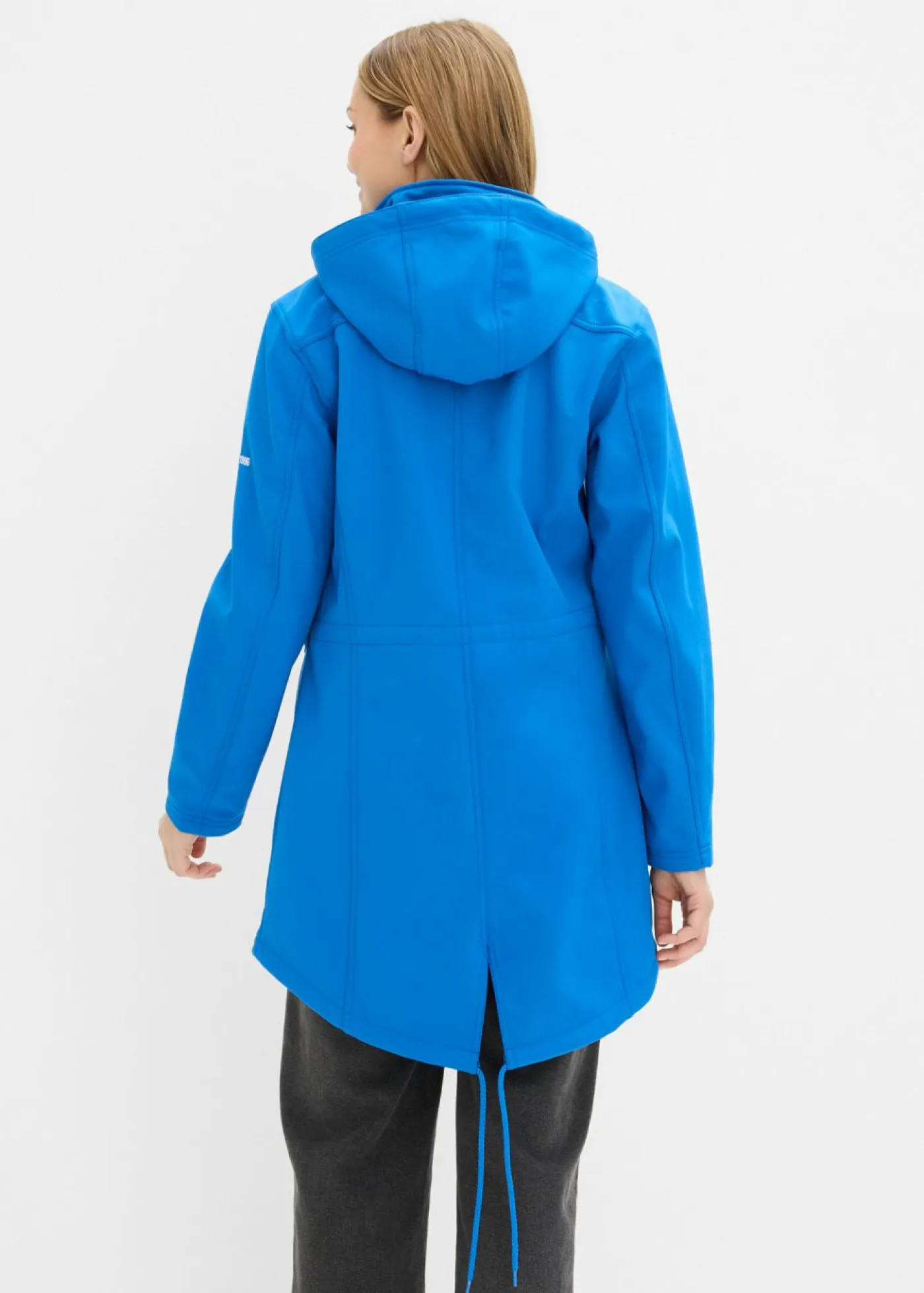 bonprix bonprix Ropa Para El Aire Libre|Ropa Deportiva>Parka de softshell repelente al agua Azul ártico