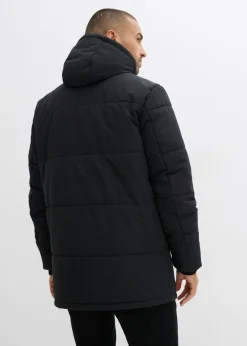 Hombre bonprix bonprix Parka funcional acolchada con prácticos bolsillos, impermeable
