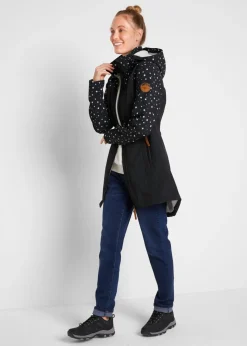 Mujer bonprix bonprix Parka funcional de softshell con forro polar suave