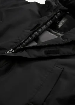 bonprix bonprix Chaquetas Y Abrigos·Chaquetas Impermeables|Chaquetas Y Abrigos·Chaquetas>Parka funcional impermeable con plumón auténtico para invierno Negro