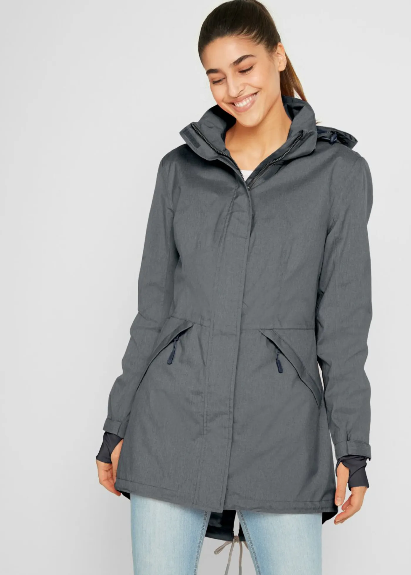 Mujer bonprix bonprix Parka funcional impermeable