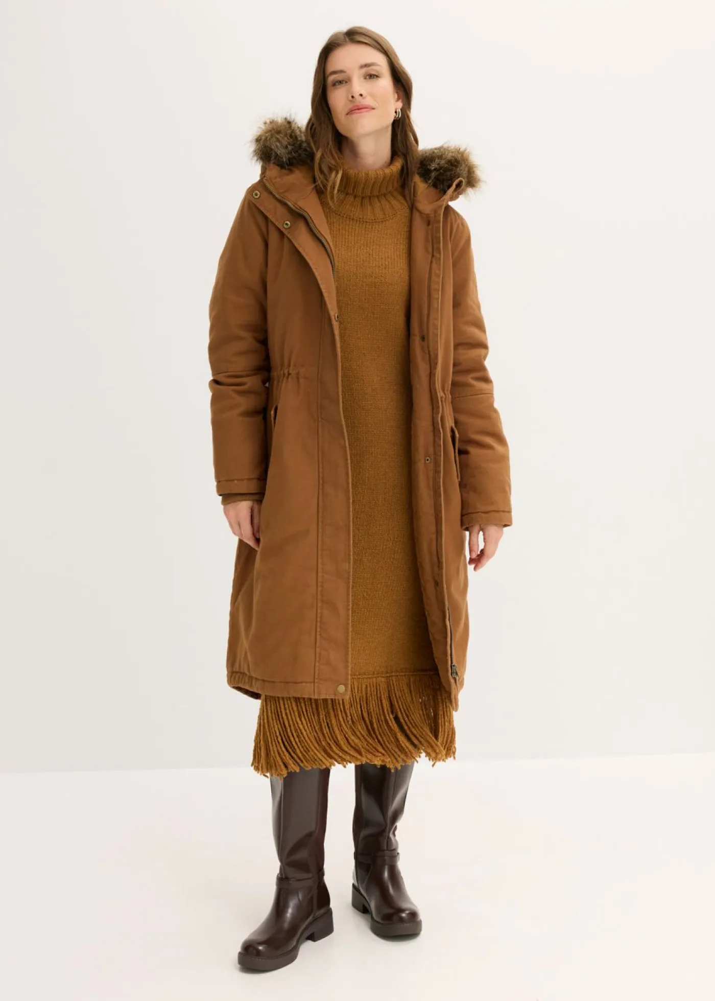 Mujer bonprix bonprix Parka larga acolchada