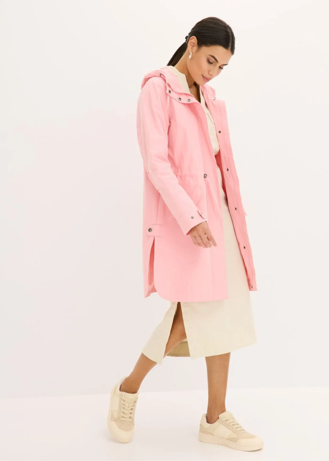 Mujer bonprix bonprix Parka larga con capucha
