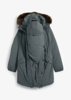 Mujer bonprix bonprix Parka premamá 3 en 1 con inserto de porteo