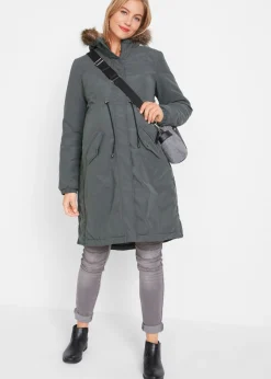 Mujer bonprix bonprix Parka premamá 3 en 1 con inserto de porteo