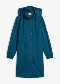 Mujer bonprix bonprix Parka tipo gabardina con bolsillos grandes