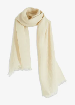 bonprix bonprix Bufandas Y Pañuelos|Premium>Pañuelo de lino veraniego Arena claro