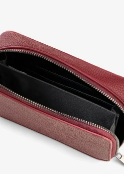 bonprix bonprix Complementos Temáticos·Accesorios Veganos|Complementos Temáticos·Accesorios Elegantes>Pequeño bolso estilo bandolera con correa desmontable Rojo rubí