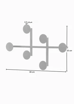 bonprix bonprix Decoración Barata>Perchero Negro