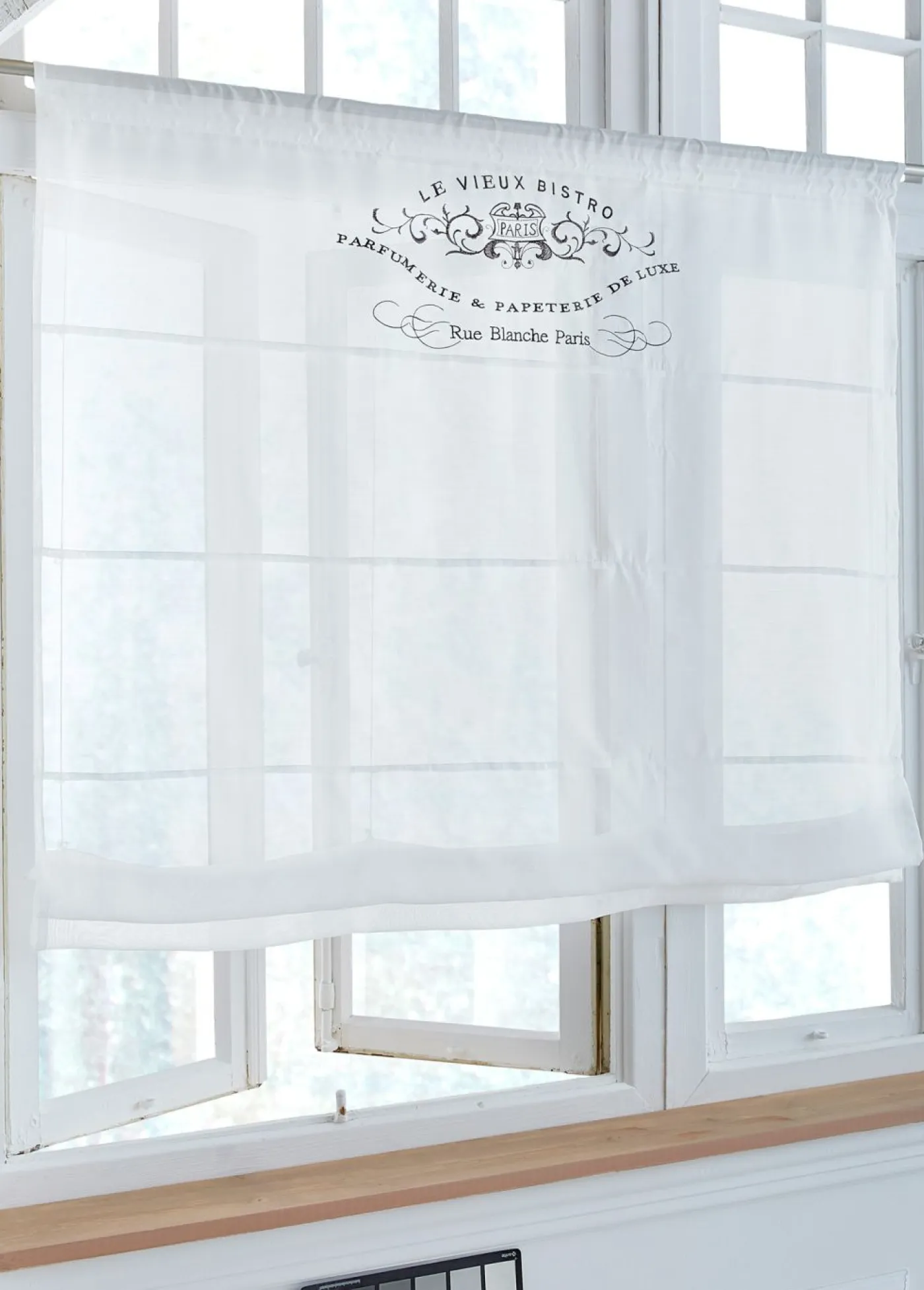 bonprix bonprix Estores Romanos>Persiana plisada Blanco-gris