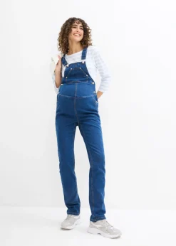 Mujer bonprix bonprix Peto premamá con cintura ajustable, pierna recta