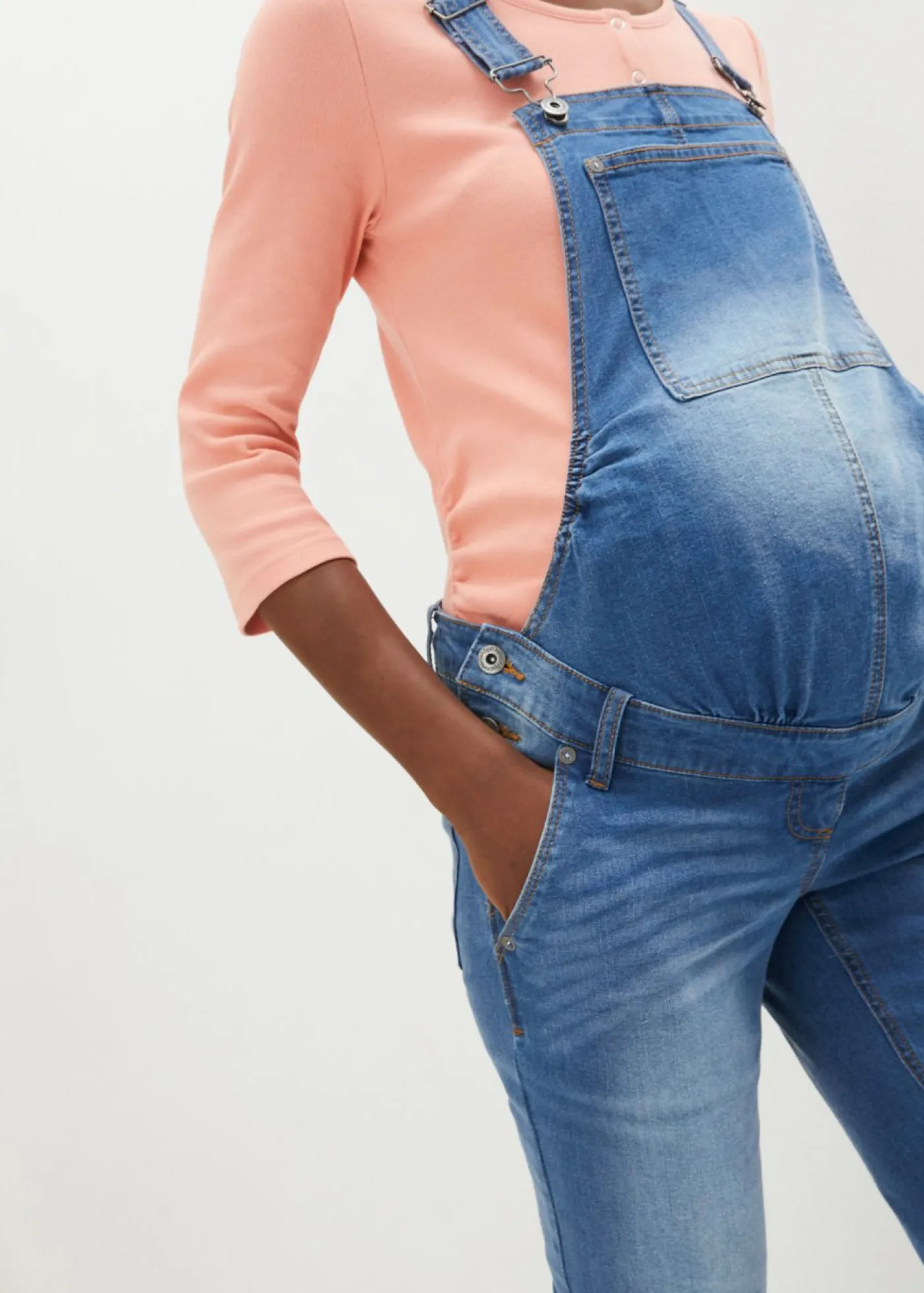 Mujer bonprix bonprix Peto premamá, pernera recta