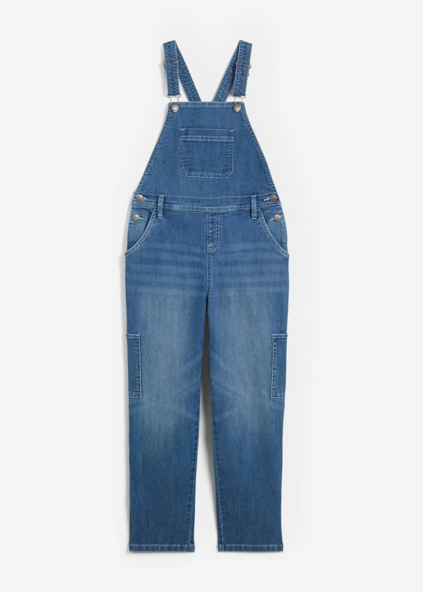 Niños bonprix bonprix Peto vaquero de talle medio