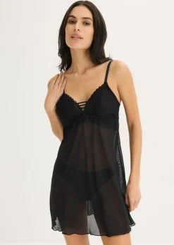 Mujer bonprix bonprix Picardías sin aros con encaje de corazones