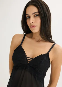 Mujer bonprix bonprix Picardías sin aros con encaje de corazones