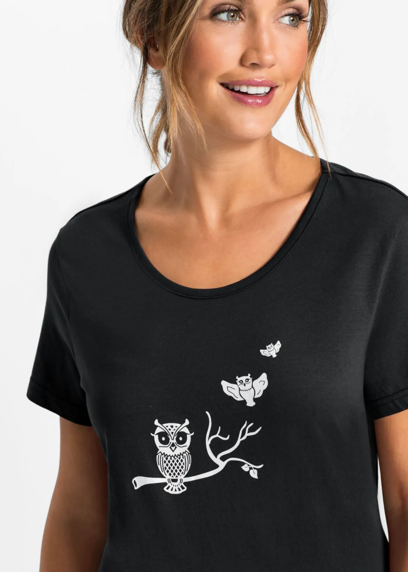 Mujer bonprix bonprix Pijama capri con mangas cortas