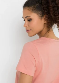 Mujer bonprix bonprix Pijama capri de algodón puro (2 unidades)