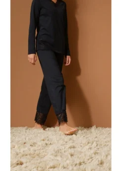 Mujer bonprix bonprix Pijama con encaje delicado