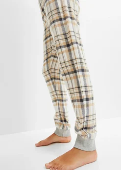 Mujer bonprix bonprix Pijama con pantalón de franela