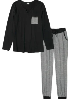 Mujer bonprix bonprix Pijama con pantalón de franela
