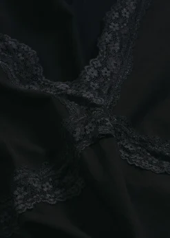 Mujer bonprix bonprix Pijama con ribete de encaje