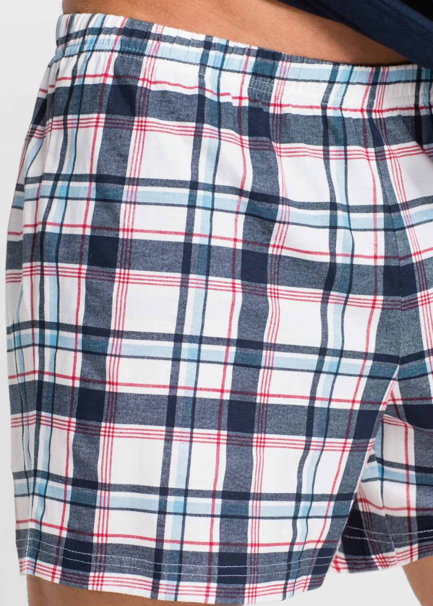 bonprix bonprix Pijamas|Ropa Interior·Pijamas>Pijama corto Azul oscuro de cuadros