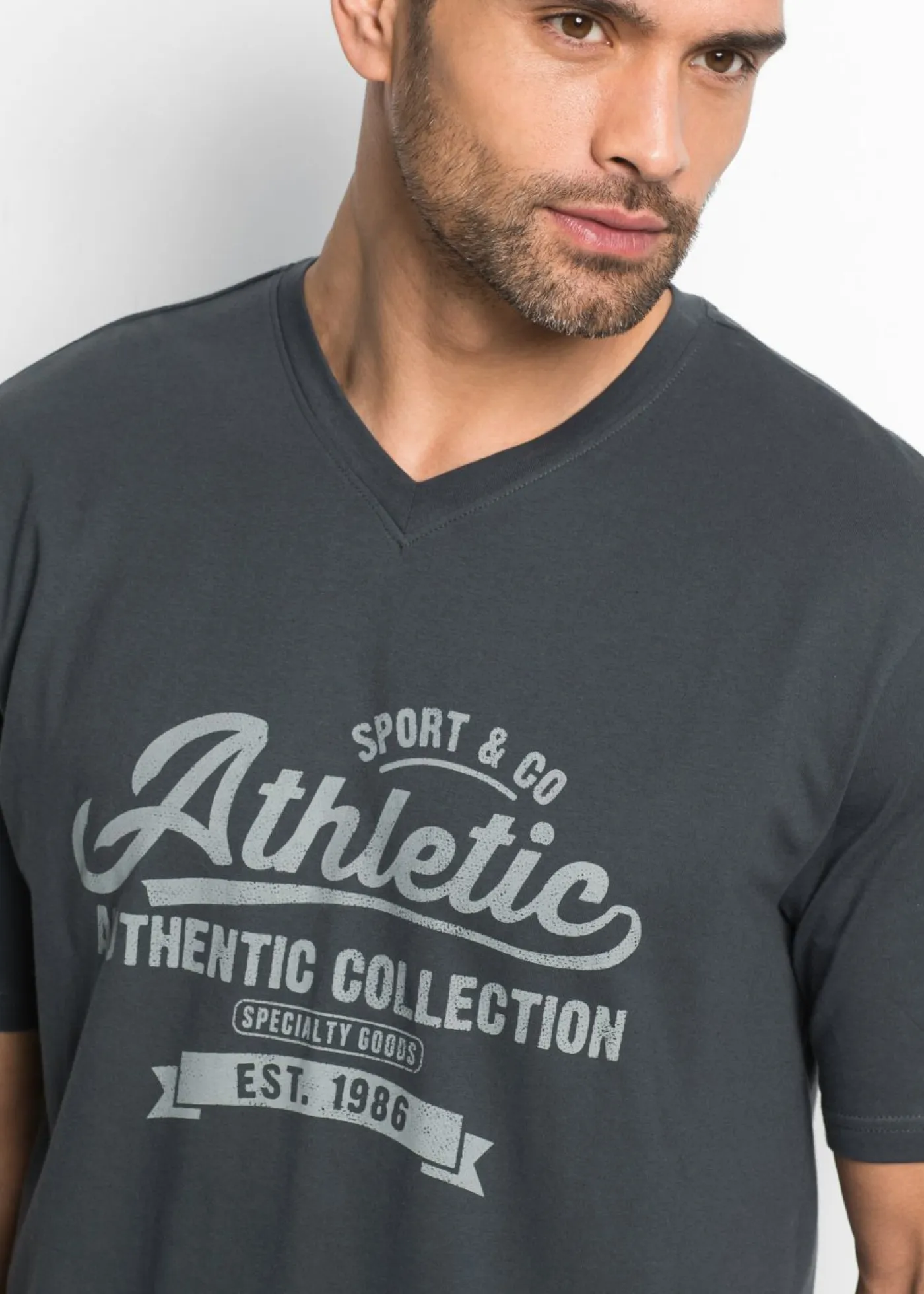 bonprix bonprix Pijamas|Ropa Interior·Pijamas>Pijama corto antracita/azul oscuro/gris neutro/blanco