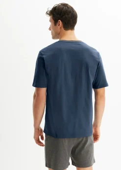 Hombre bonprix bonprix Pijama corto de algodón (4 piezas)