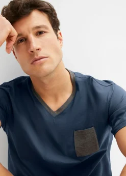 Hombre bonprix bonprix Pijama corto de algodón (4 piezas)