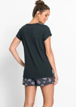 Mujer bonprix bonprix Pijama corto de algodón puro