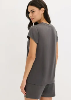 Mujer bonprix bonprix Pijama corto de material ligero y suave