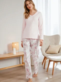 Mujer bonprix bonprix Pijama de algodón orgánico puro