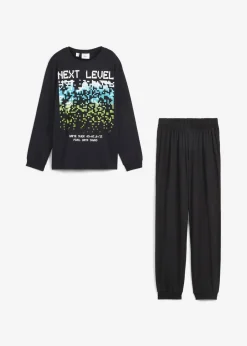 Niños bonprix bonprix Pijama de algodón puro (conjunto de 2 piezas)