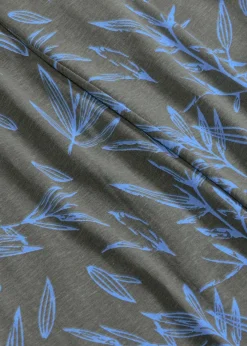 bonprix bonprix Ropa Para Dormir>Pijama de algodón puro (3 piezas) azul provenzal-granito